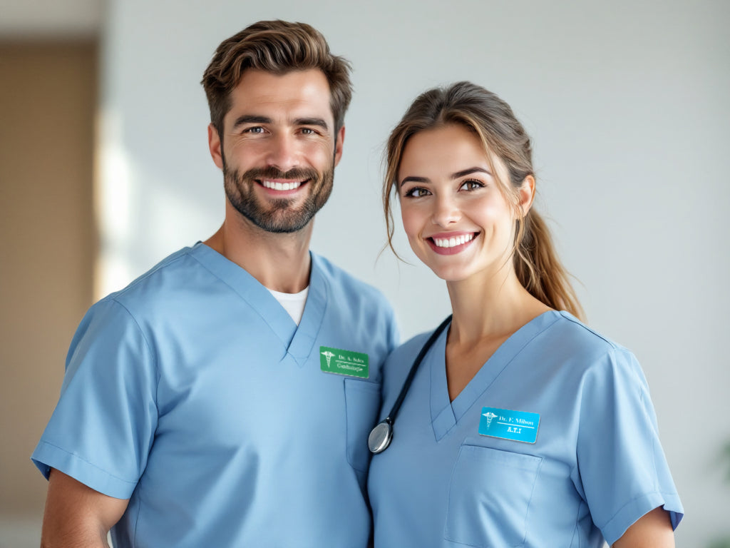 Ecusoane Personalizate Gravate pentru Medici si Personal Medical