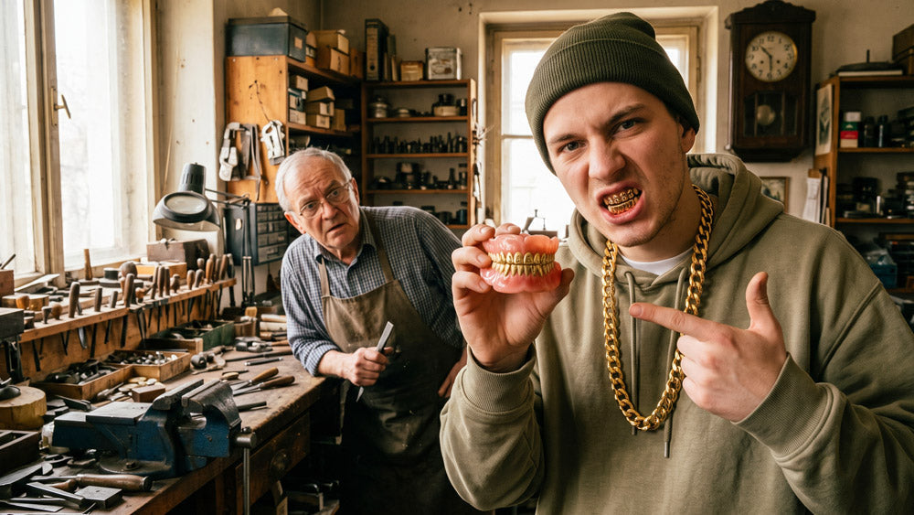 Dinți de rapper!
