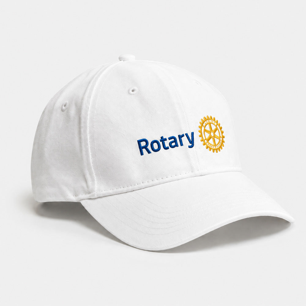 Sapca Rotary Personalizata cu Logo Brodat - Alba sau Bleumarin