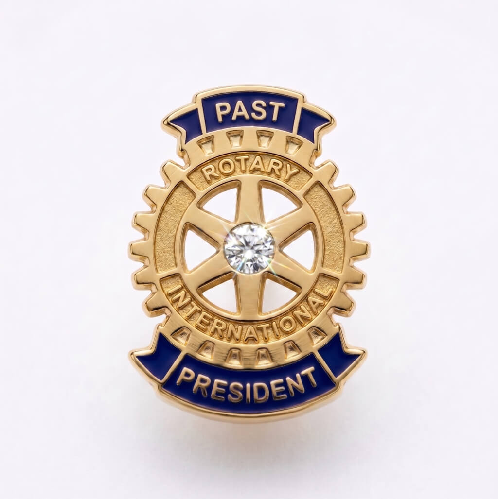 Insigna Rotary Past President cu Diamant