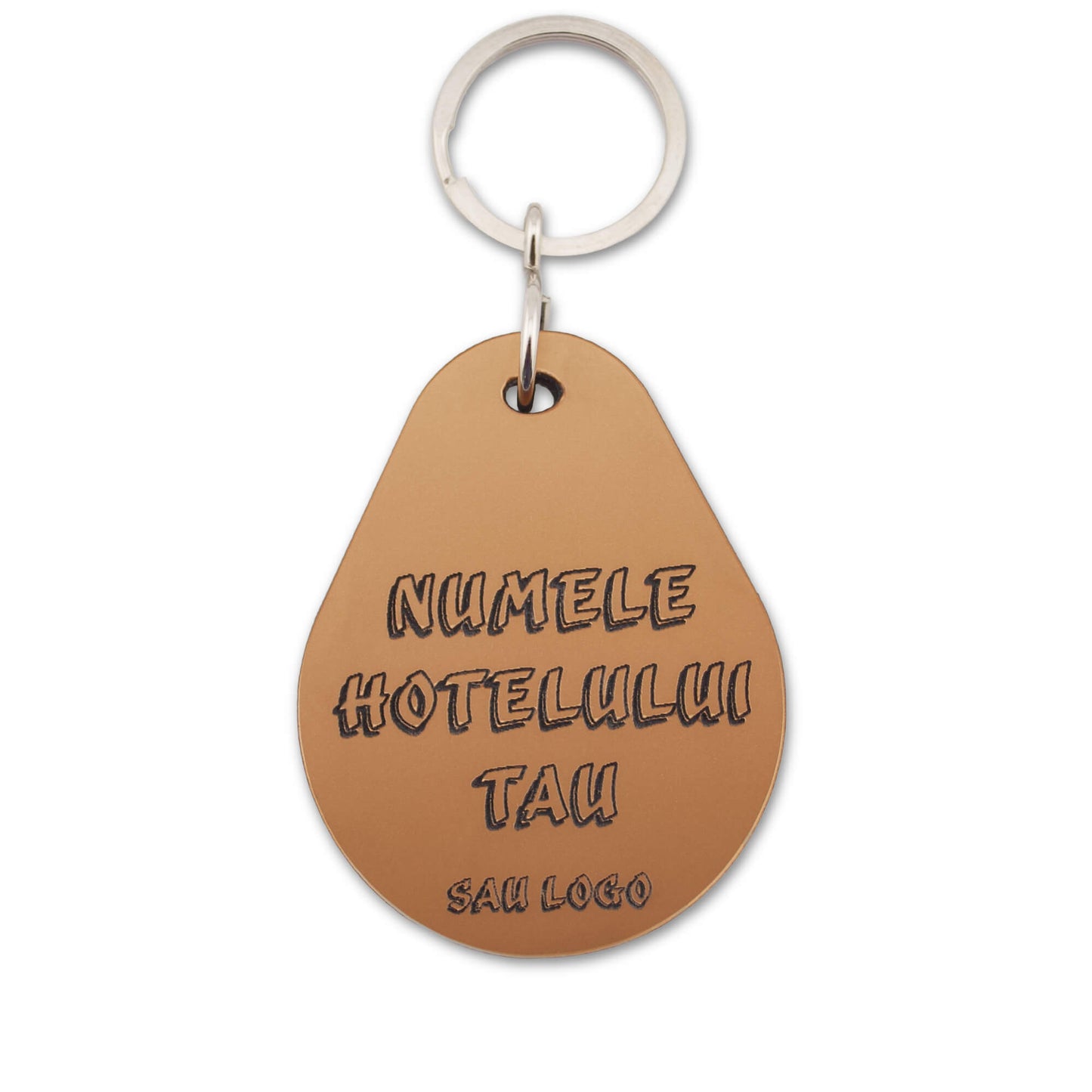 Breloc cheie hotel personalizat - Lacrima