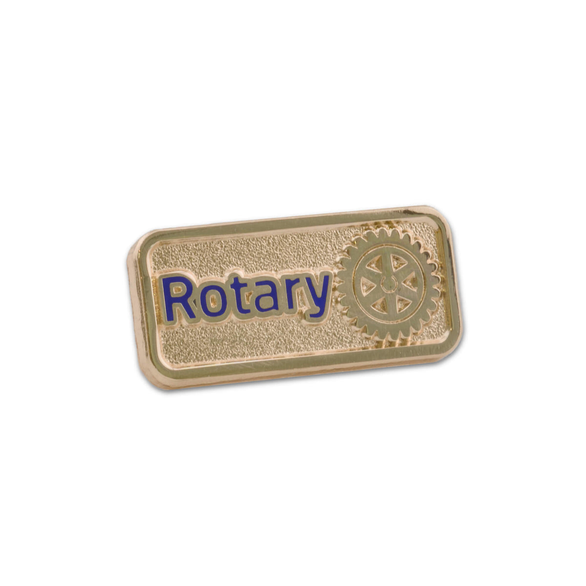 Insigna Rotary de membru cu logo NOU, aurie - eGrav.ro