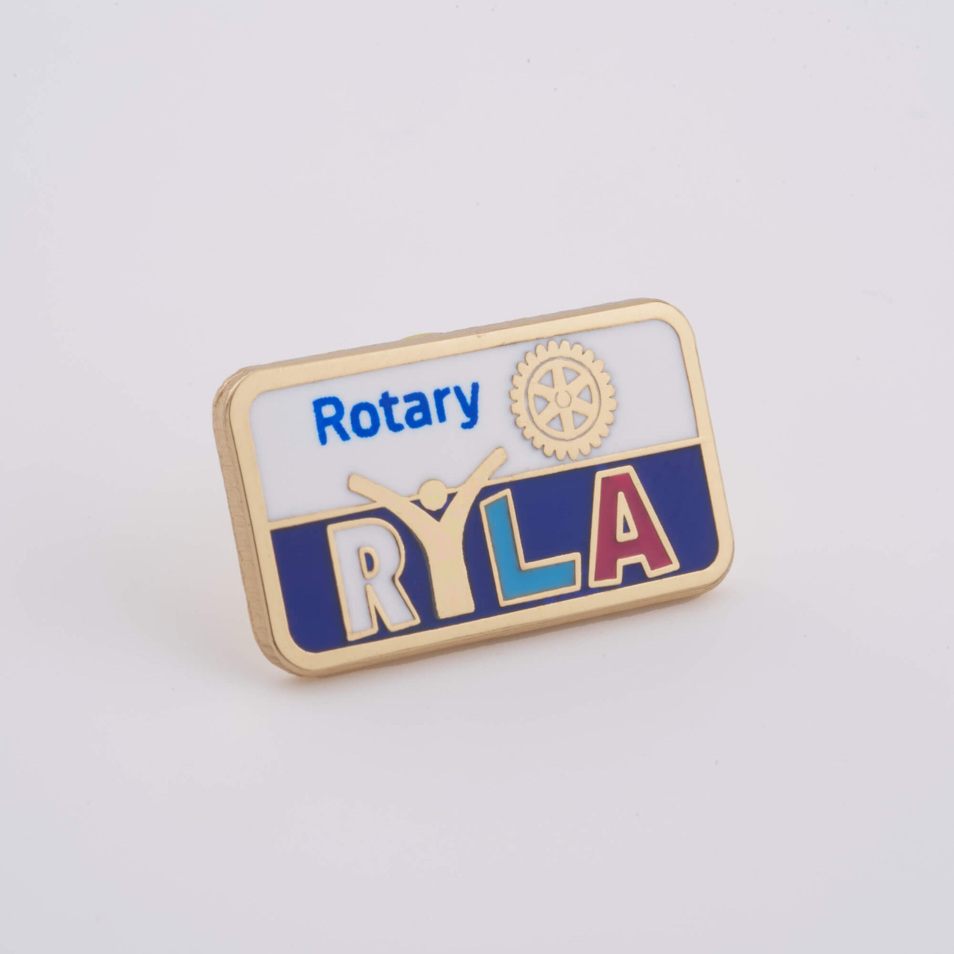 Insigna Pin RYLA Rotary Youth Leadership Awards aurit