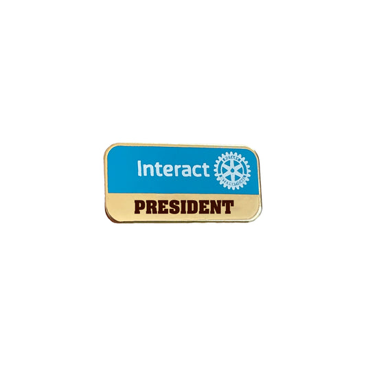 Insigna President Interact Club