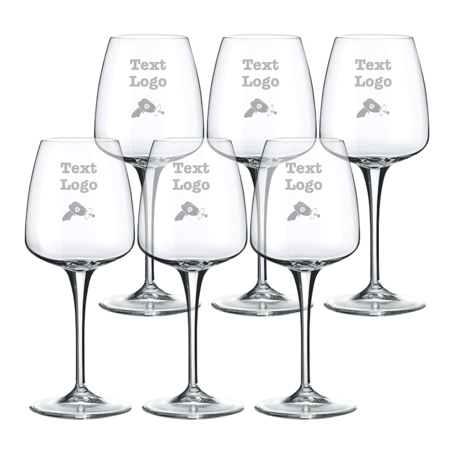 Set Pahare Personalizate Vin Rosu