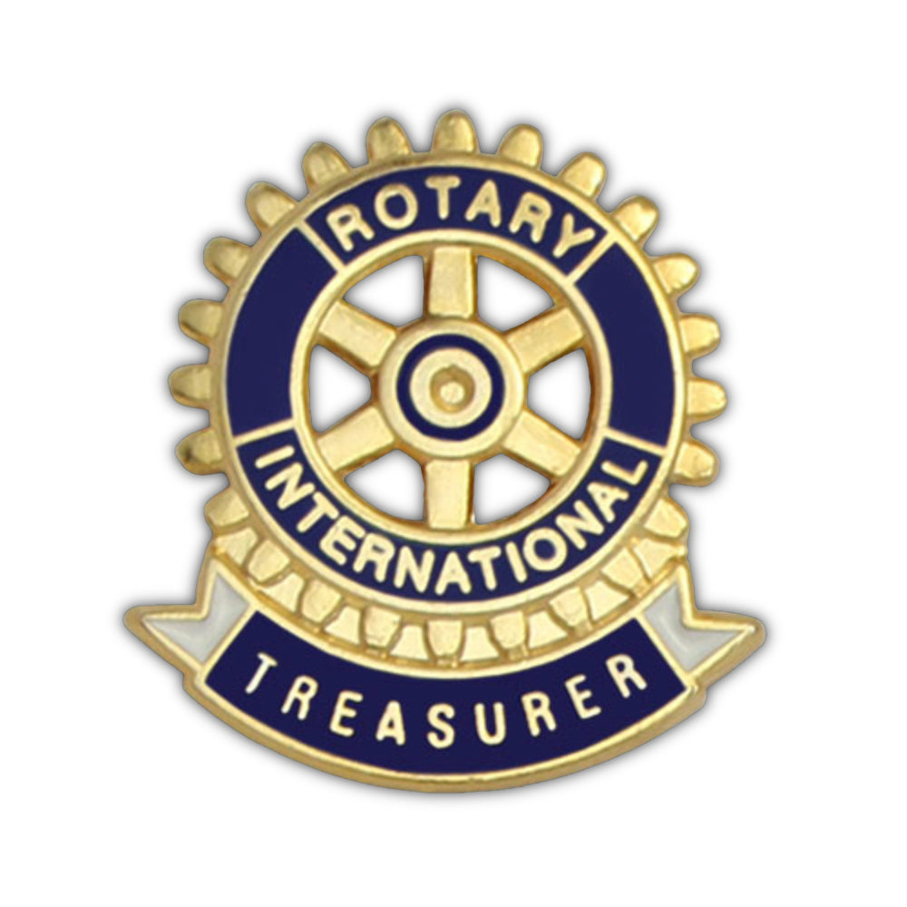 Insigna Club Rotary Trezorier